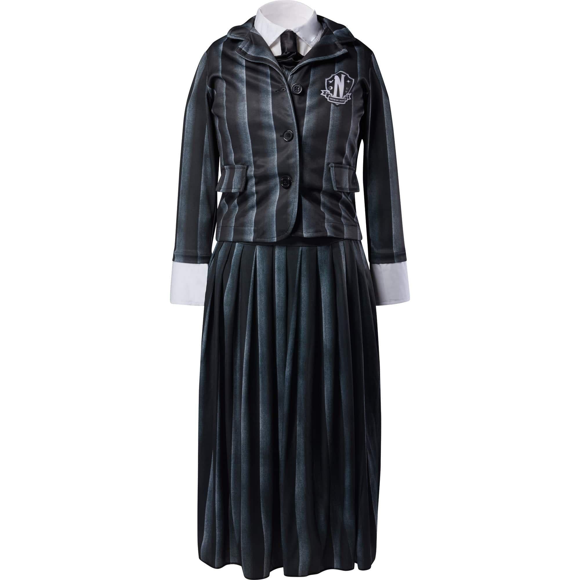 Wednesday Addams Nevermore Academy Uniform – Kids Costume - Image 4