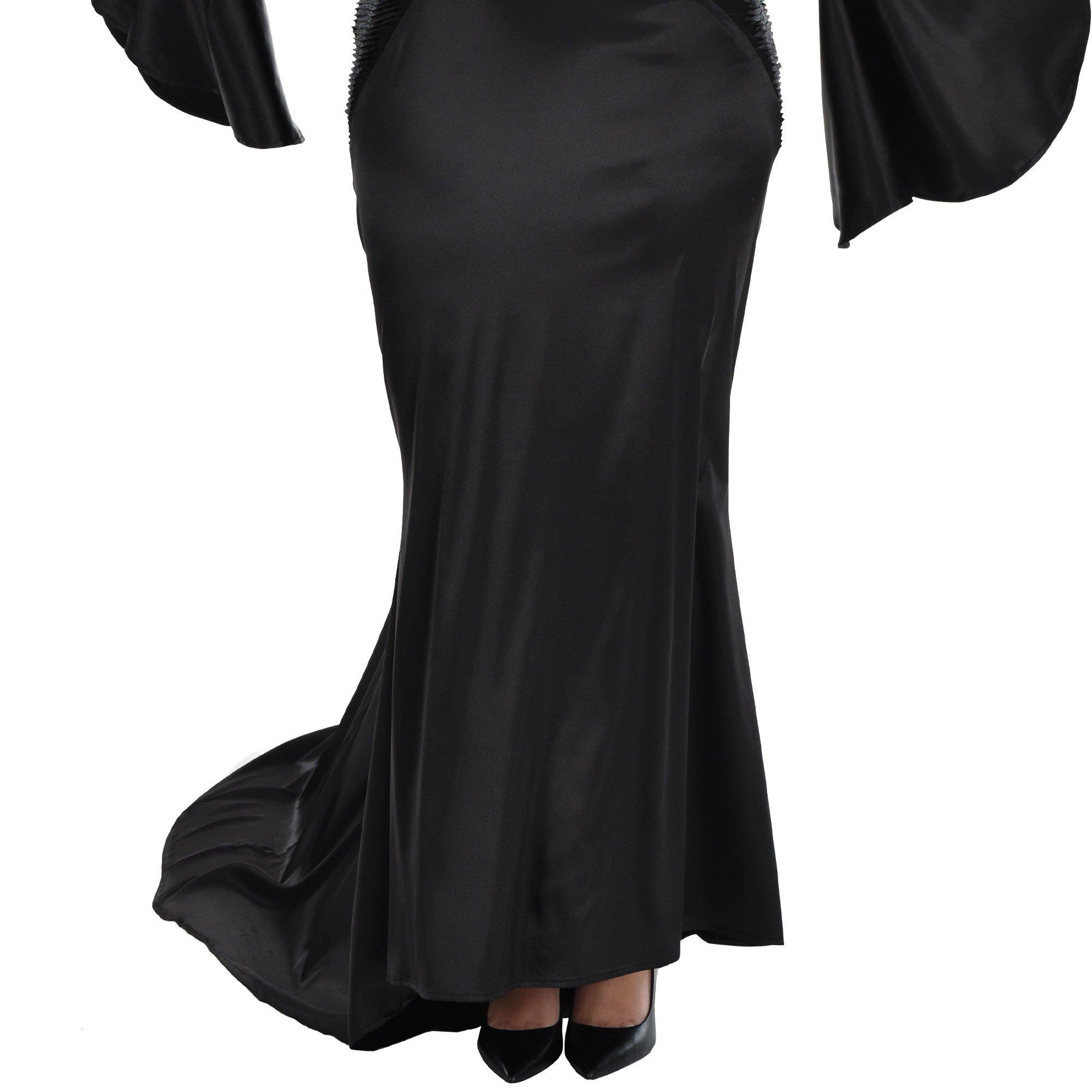 Adult Morticia Addams Plus Size Costume - Wednesday TV Series - Image 5