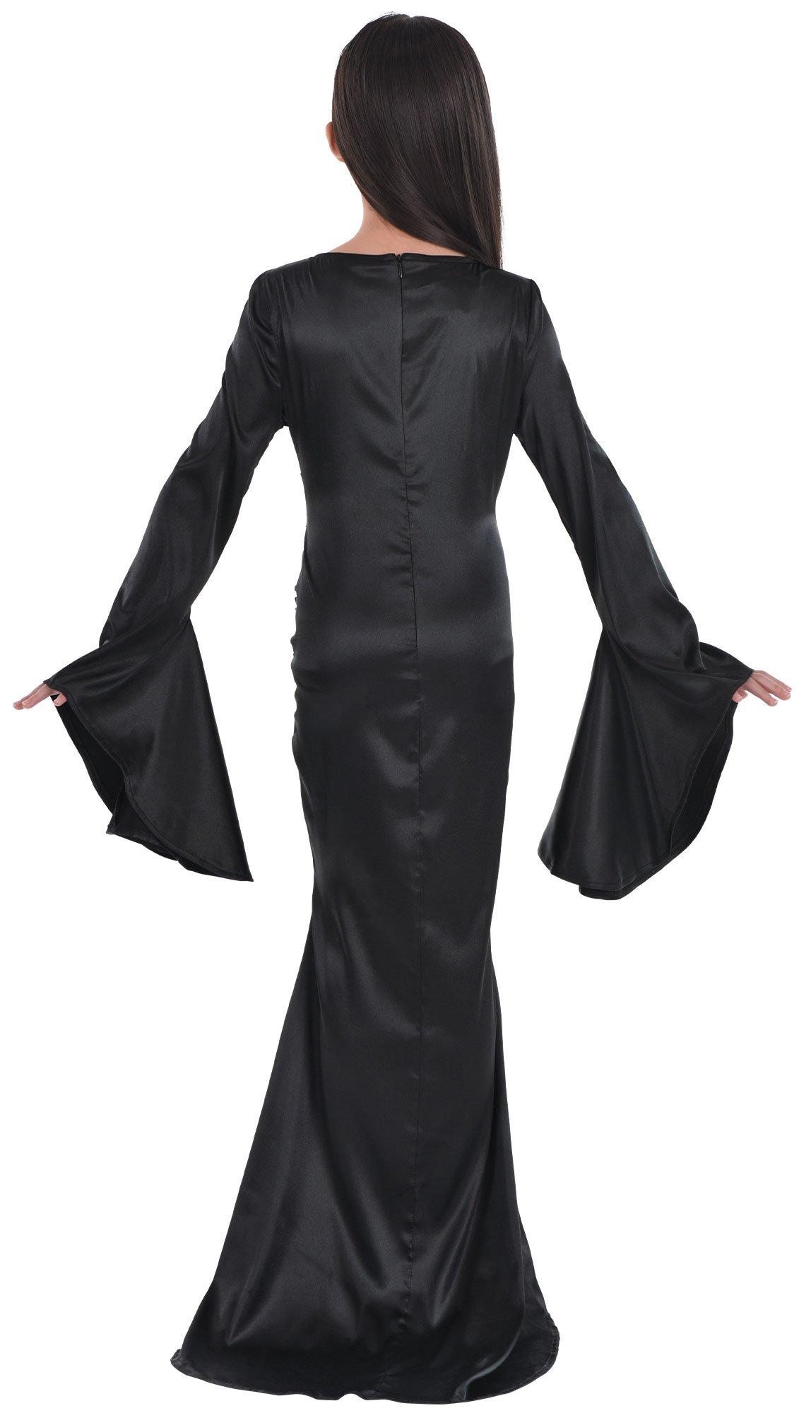 Kids' Morticia Addams Costume - Wednesday TV Series - Image 3