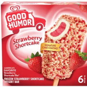 Good Humor Ice Cream Bars Strawberry Shortcake (3 oz x 6 ct)