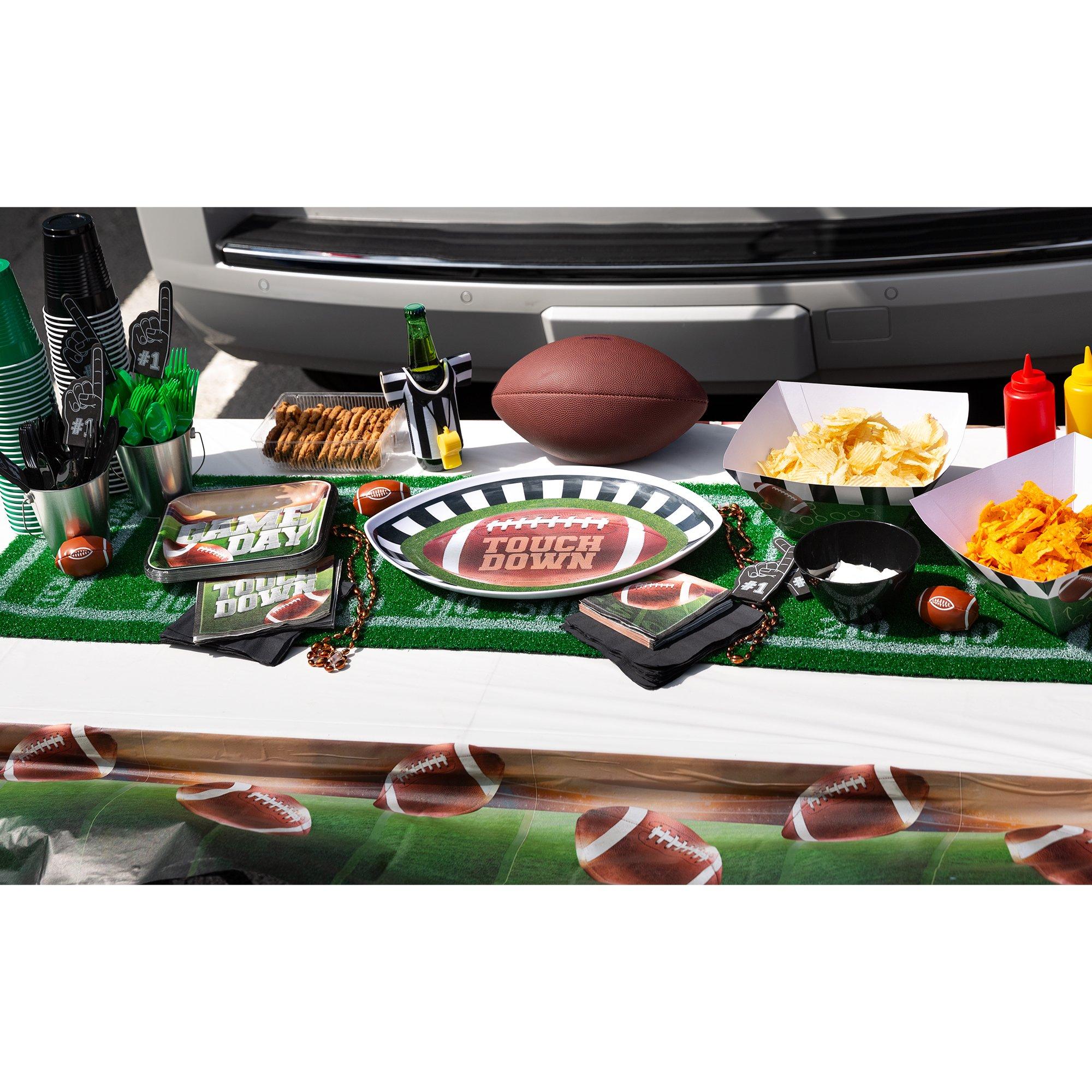 Go Fight Win Football Melamine Oval Platter - Image 5